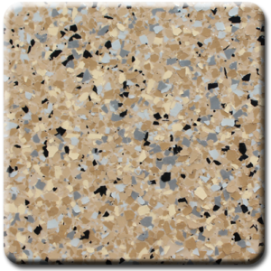 Epoxy flooring Ultra Ocotillo garage floor coating color sample
